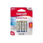 BATERIA MAXELL AAA ALCALINA PACK