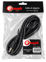Cable de Poder de 3 Pines de 1.8 mts