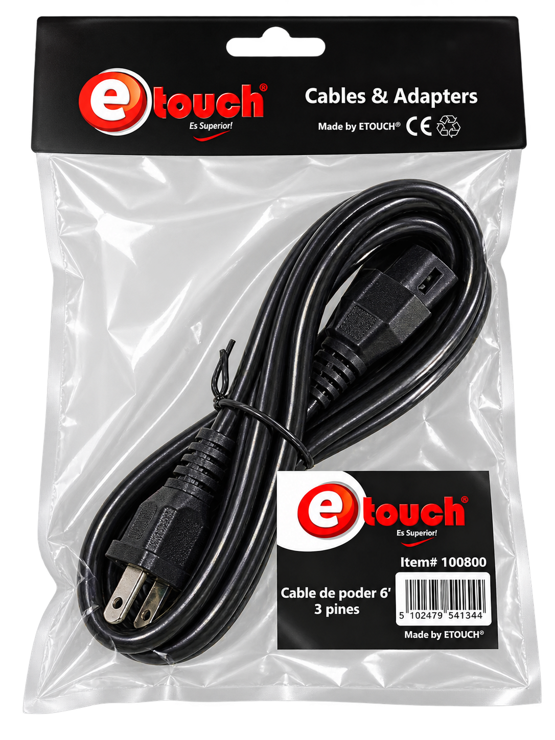 cb2183d8-939e-4342-8bc6-580e613d3cfd Cable de Poder de 3 Pines de 1.8 mts - Imagen 1