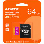 Memoria micro SD 64GB Adata classe 10